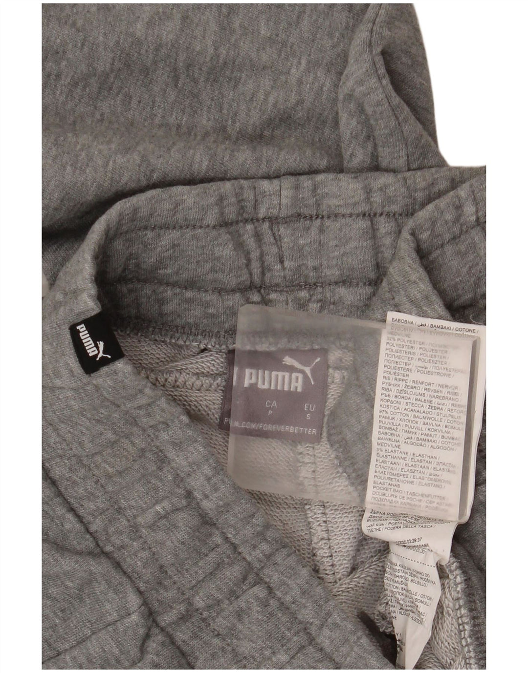 Ανδρική φόρμα Puma Παντελόνι Joggers Μικρό Γκρι Βαμβακερό