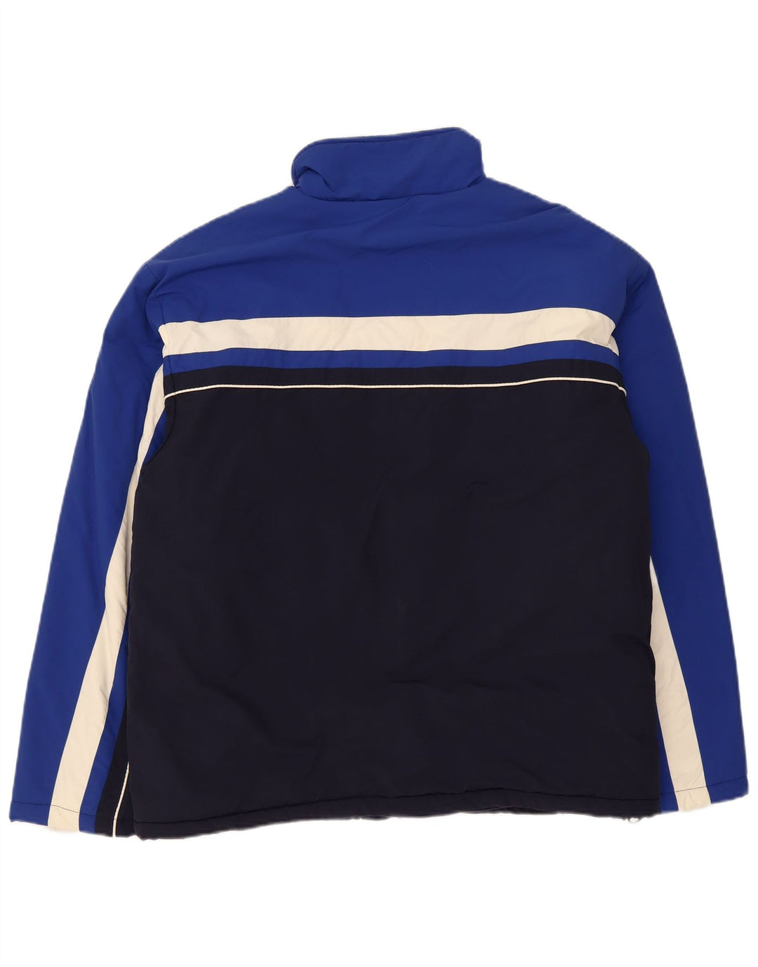 Ανδρικό μπουφάν Fila Windbreaker UK 40 Large Navy Blue Colourblock Polyamide
