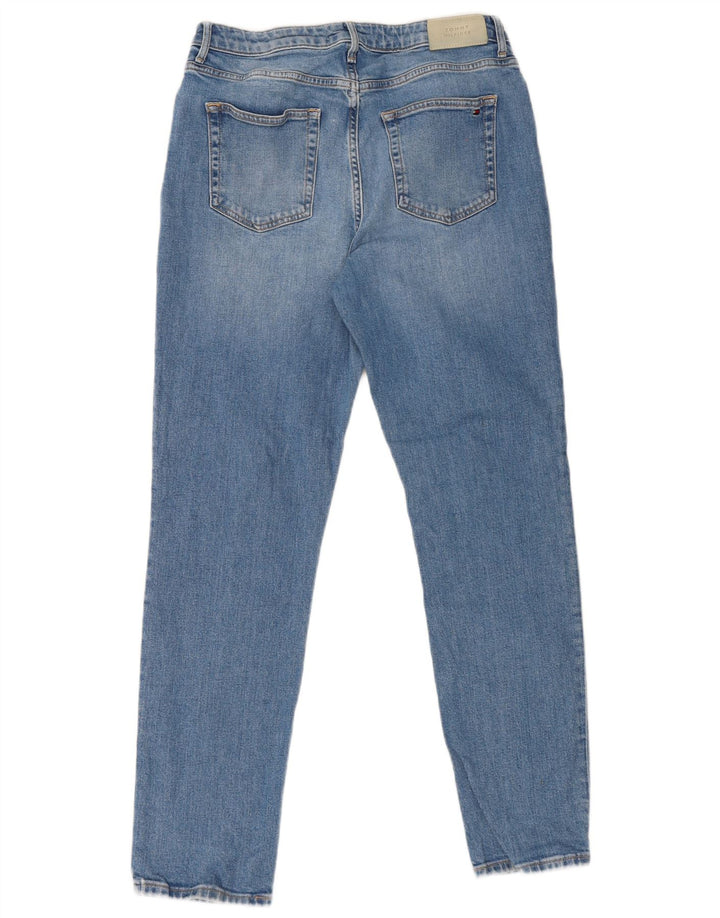 Tommy Hilfiger Herren Slim Jeans W31 L30 Blaue Baumwolle