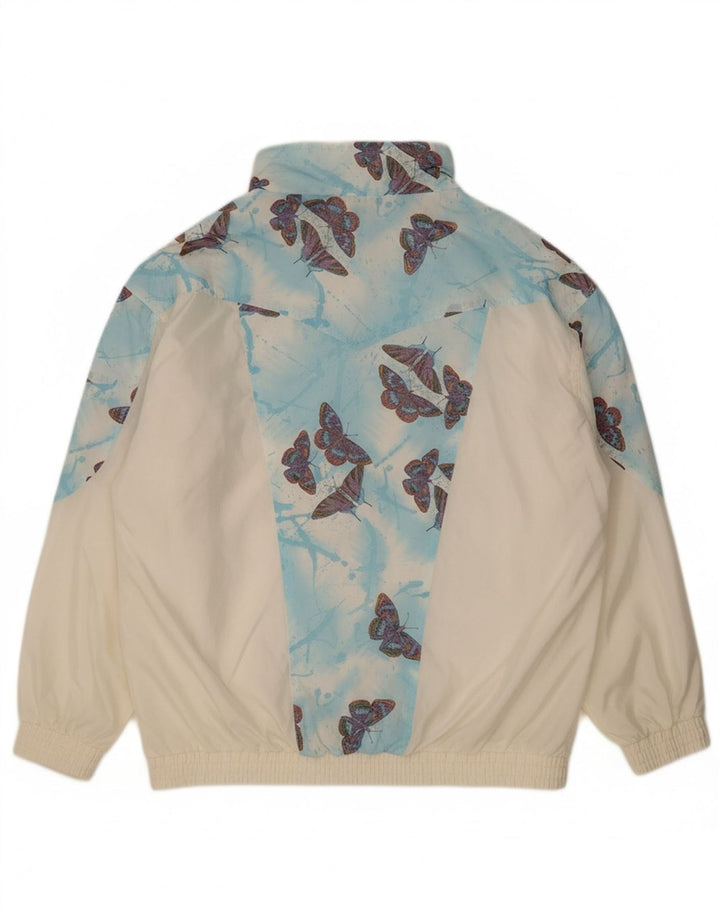 ETIREL Womens Tracksuit Top Jacket UK 14 Medium Beige Butterfly