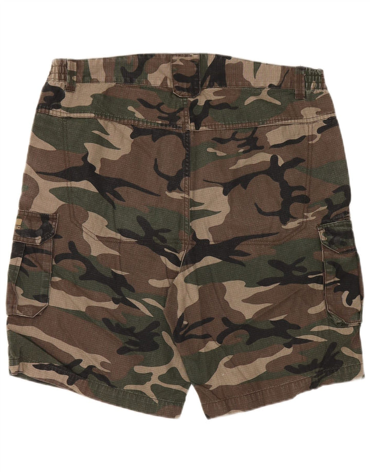 Solognac Mens Cargo Shorts XL W38  Brown Cotton