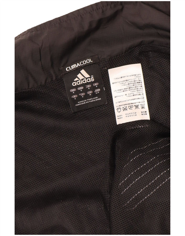 Adidas Mens Climacool Chándal Top Chaqueta Pequeña Poliéster Negro