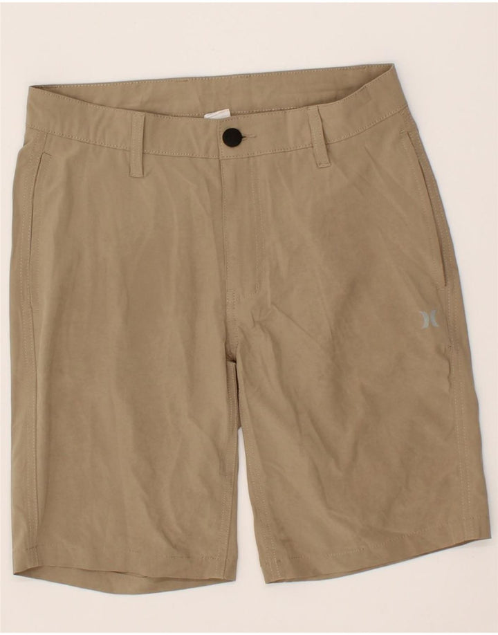 HURLEY Womens Chino Shorts W28 Medium  Beige Polyester Vintage Hurley and Second-Hand Hurley from Messina Hembry 