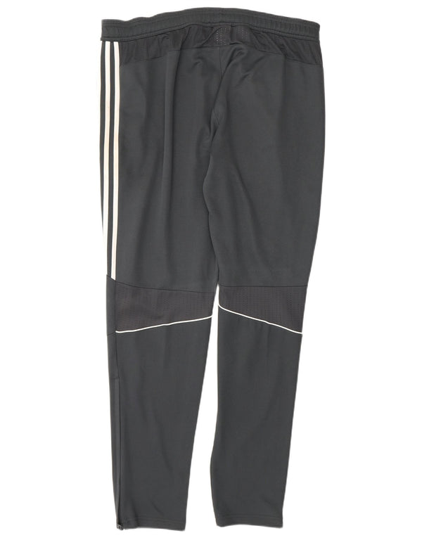Adidas Mens Climacool Tracksuit Trousers Large Grey Polyester
