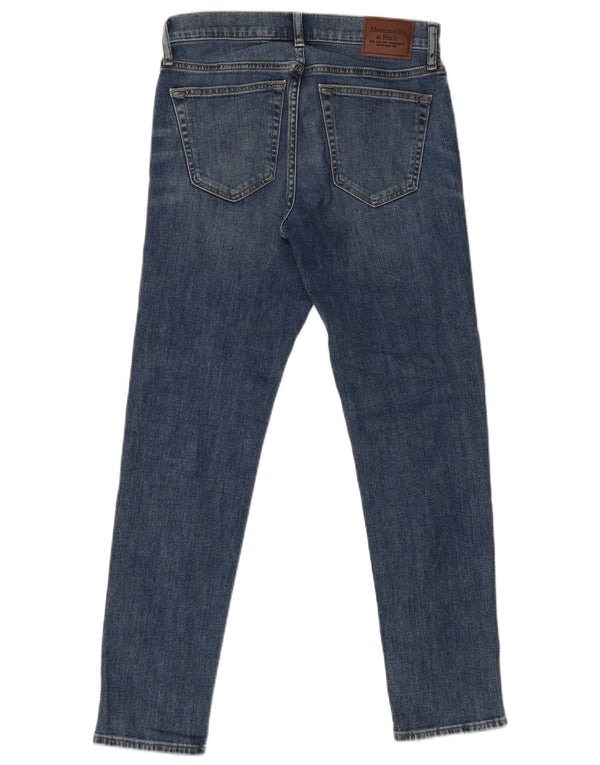 Abercrombie & Fitch Mens Skinny Jeans W30 L30 Blue Cotton