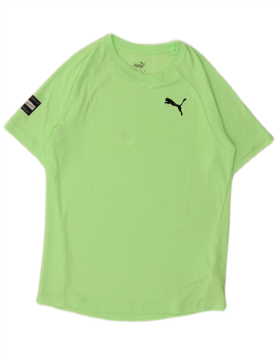 PUMA Boys 2 Piece Set 13-14 Years Green Colourblock Polyester