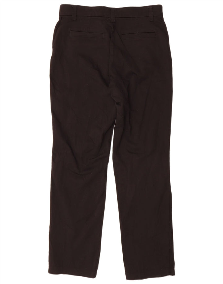 Lee Womens Mid Rise Regular Fit Chino Trousers US 8 Medium W30 L30 Black