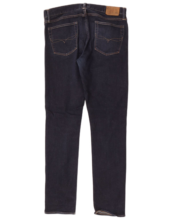 Мужские джинсы скинни Ralph Lauren W33 L34, темно-синий, хлопок