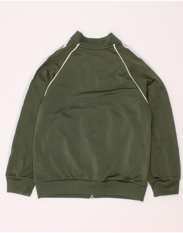 Adidas piger grafisk træningsdragt topjakke 2-3 år grøn polyester