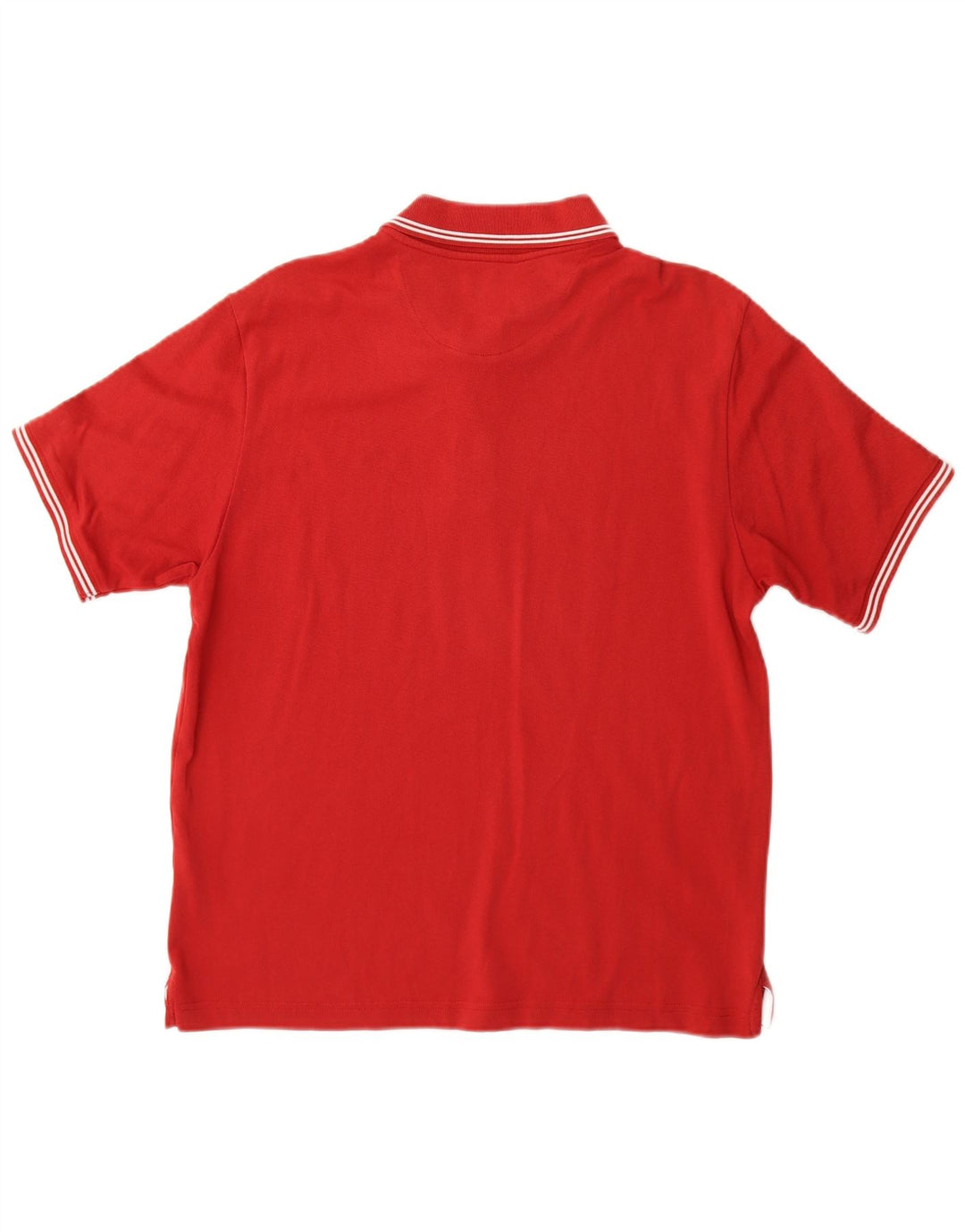 Champion Mens Easy Fit Polo Shirt Medium Red Cotton