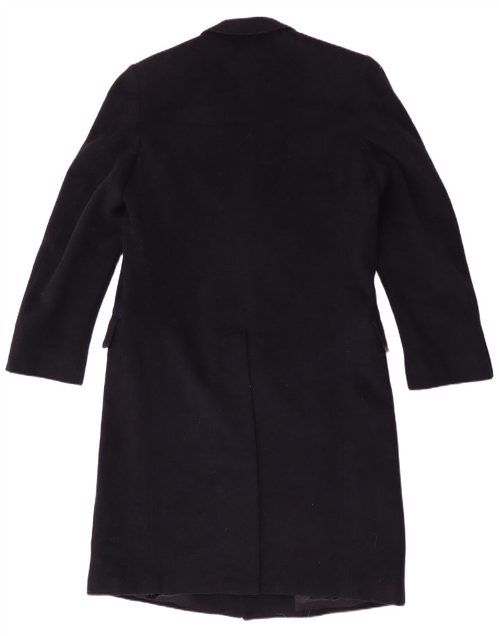 Facis Lang dobbeltradet frakke til mænd IT 48 Medium Navy Blue