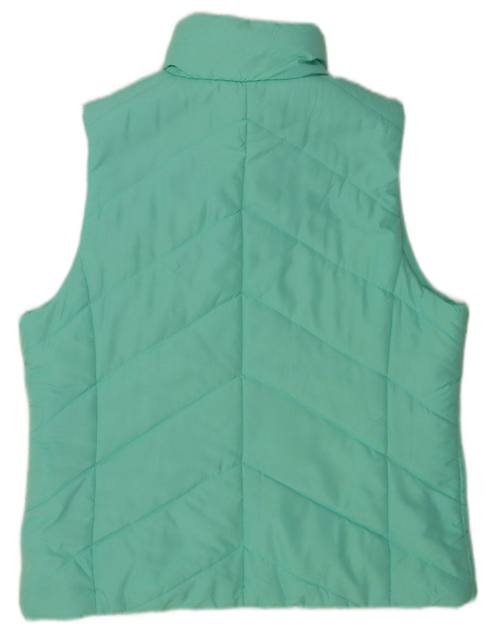 Gilet imbottito da donna M&Co UK 14 Large Turchese Poliestere