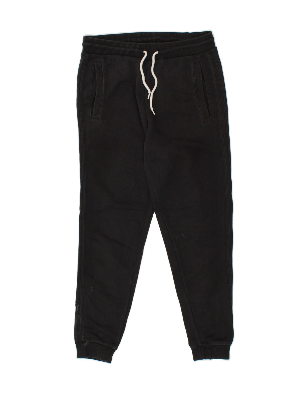 ADIDAS Mens Tracksuit Trousers Joggers Medium  Black Cotton Vintage Adidas and Second-Hand Adidas from Messina Hembry 