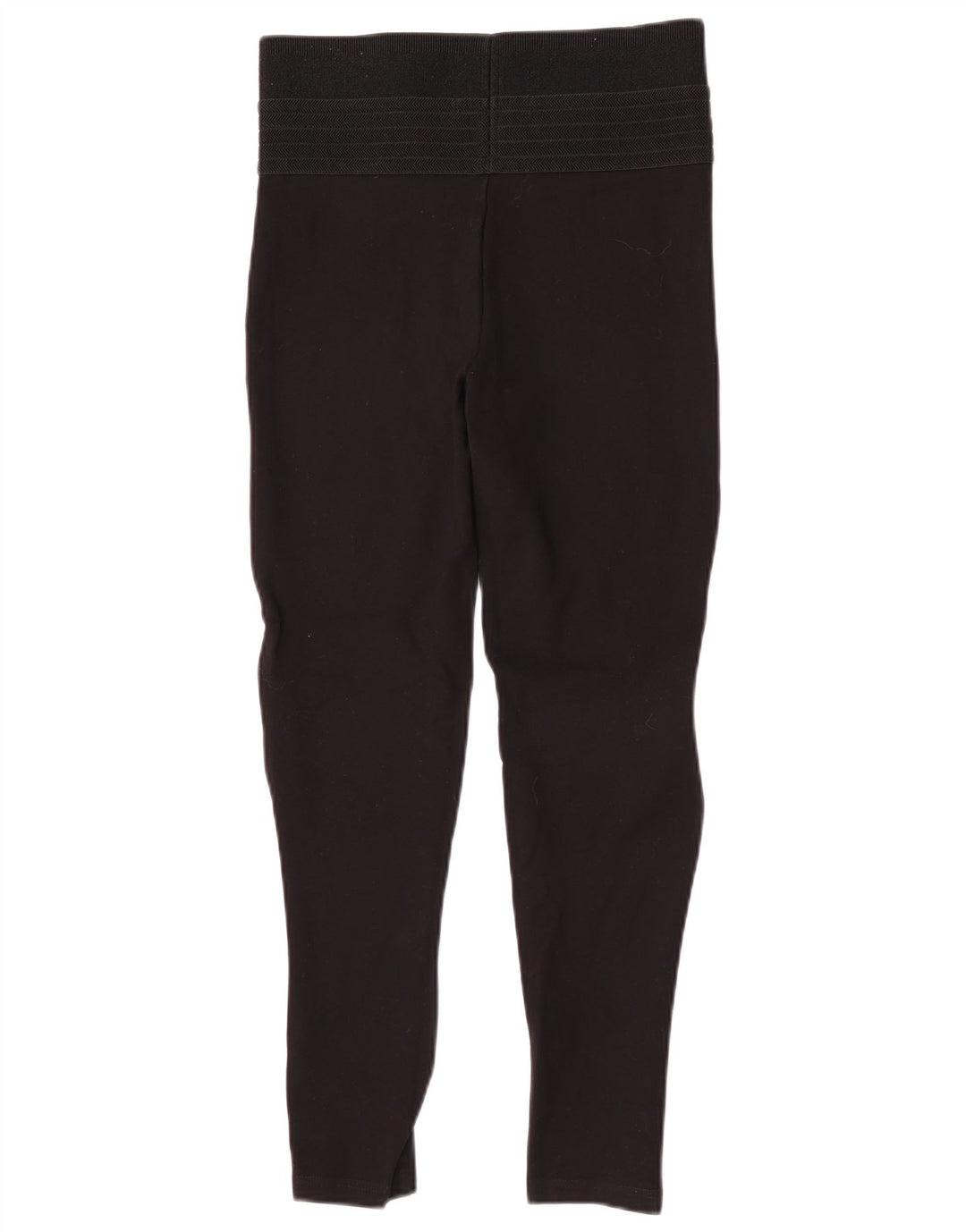 Zara kvinders højtaljede leggings mellem sort polyamid
