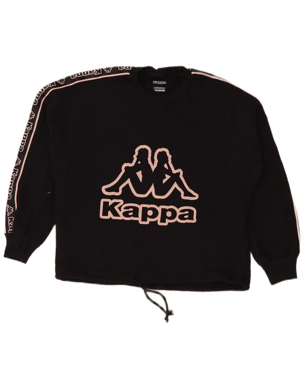 Kappa Ženska majica s kratkim rukavima Tezenis Graphic UK 16 Large Black