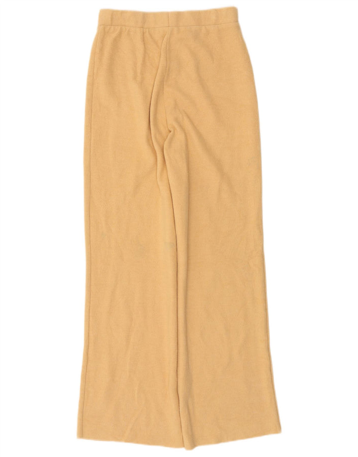 ZARA Womens Tracksuit Trousers UK 8 Small  Beige