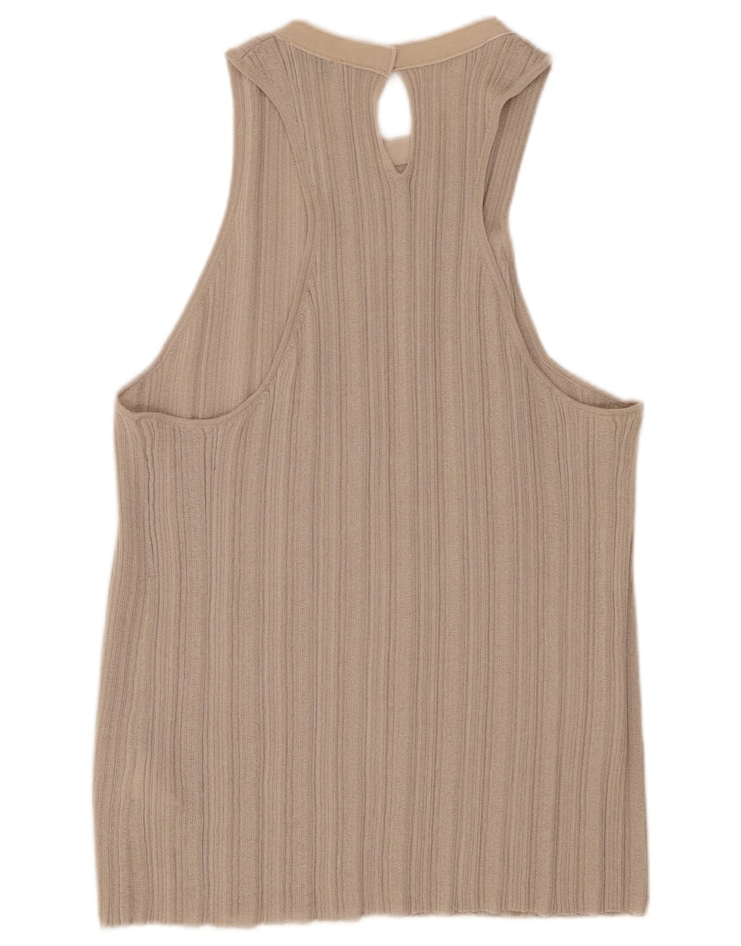 Cos Womens Vest Top UK 16 Large Grey Acetate