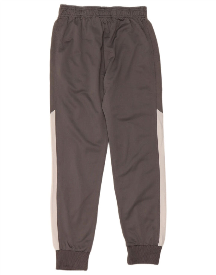 Puma Boys Tracksuit Trousers Joggers 10-11 Years Medium Grey Polyester