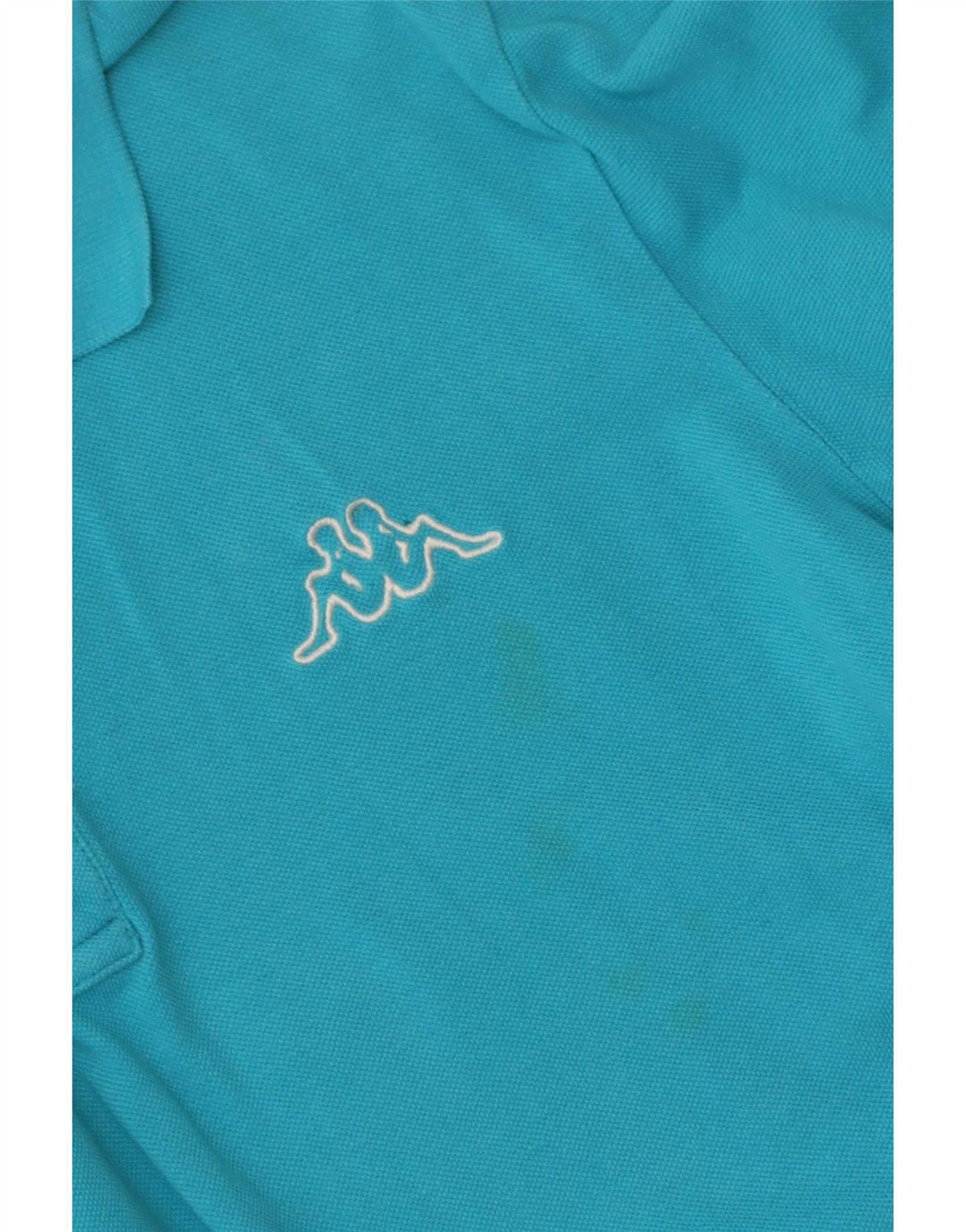 Kappa Mens Polo Shirt Small Blue Cotton