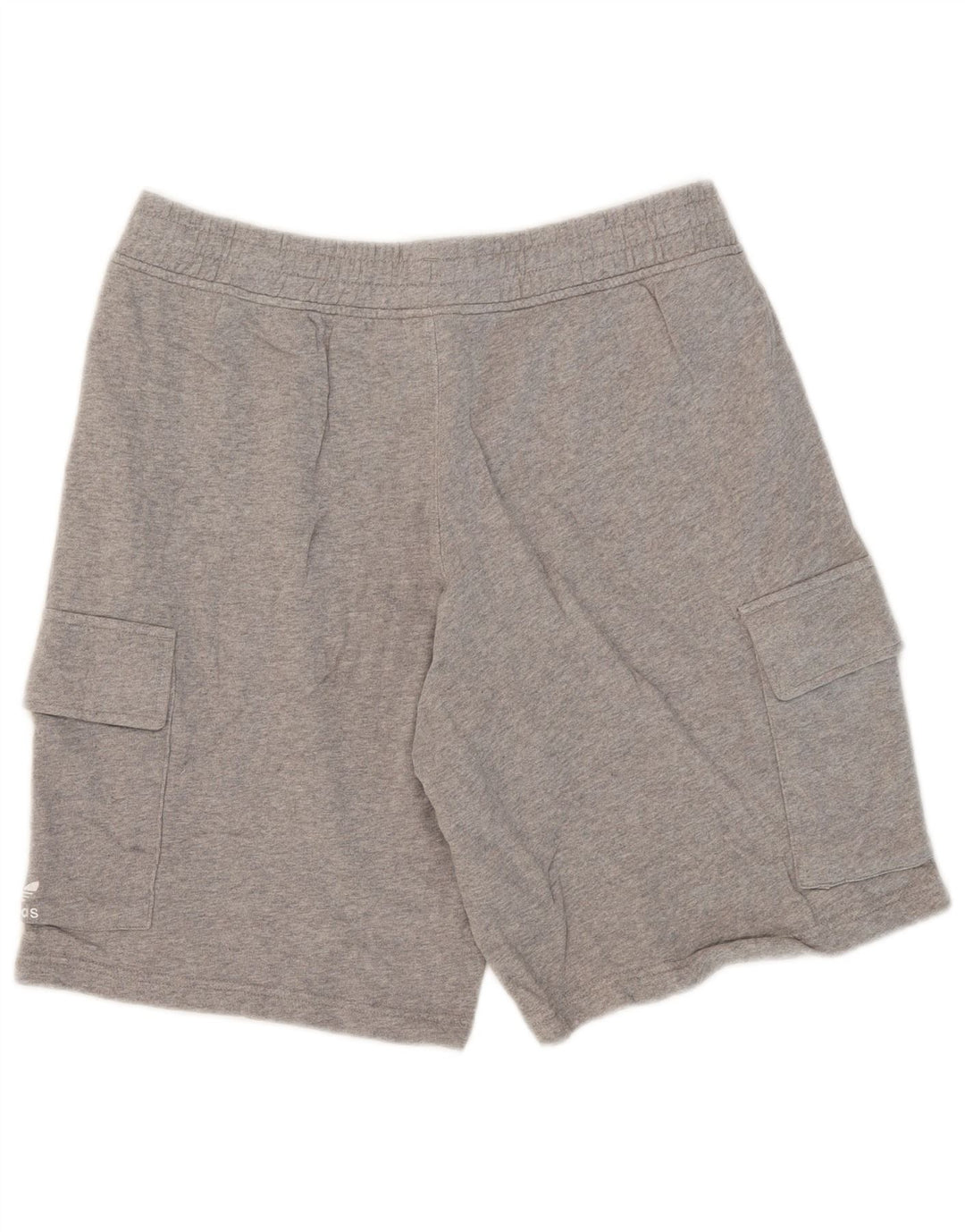 Adidas Mens Cargo Sport Shorts Large  Grey Cotton