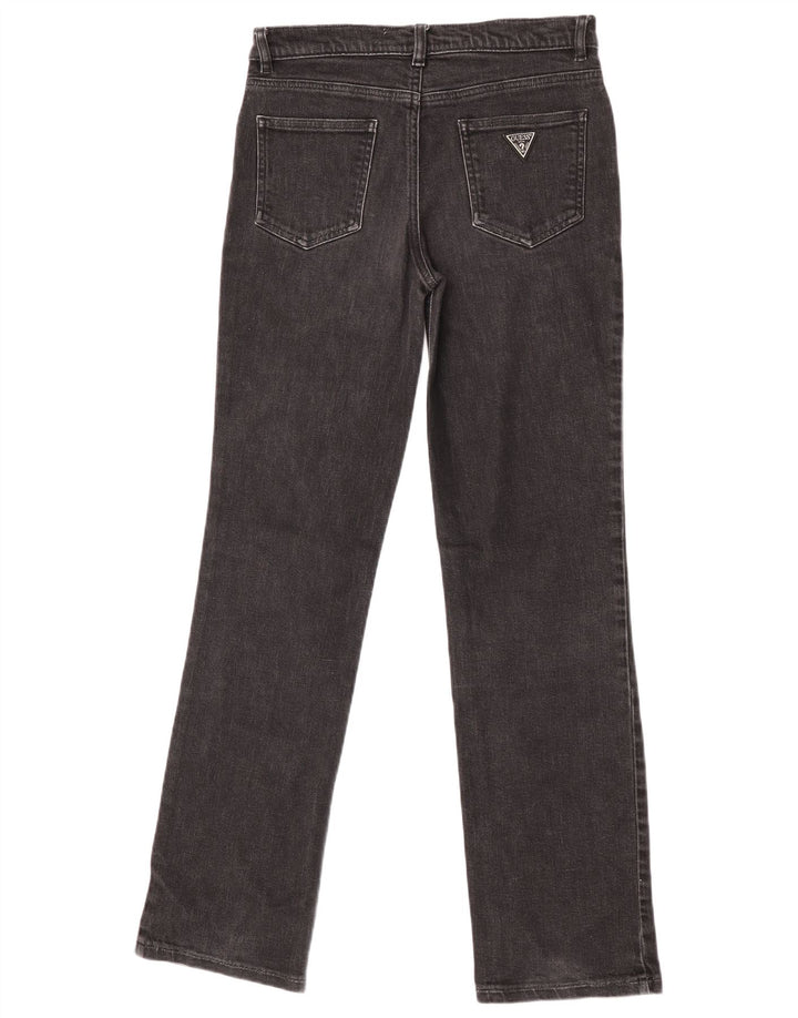 Jeans dritti da donna Guess W29 L32 neri