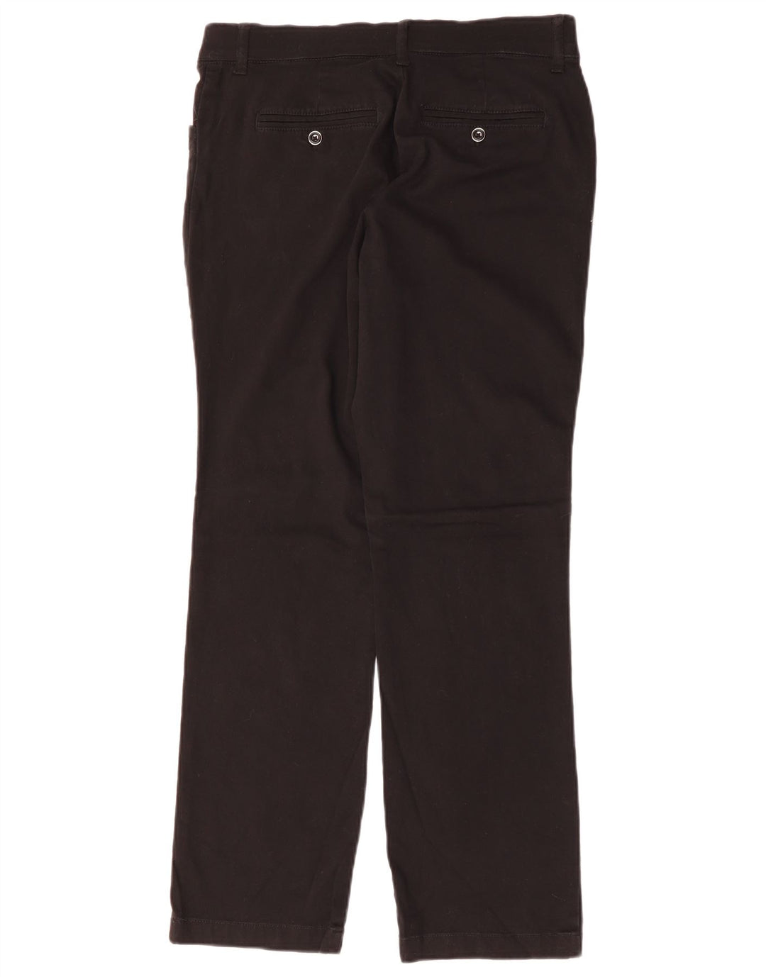 LEE Womens Mid Rise Regular Fit Casual Trousers US 8 Medium W32 L30 Black