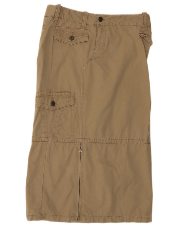 CALVIN KLEIN Womens Cargo Skirt W29 Medium  Beige