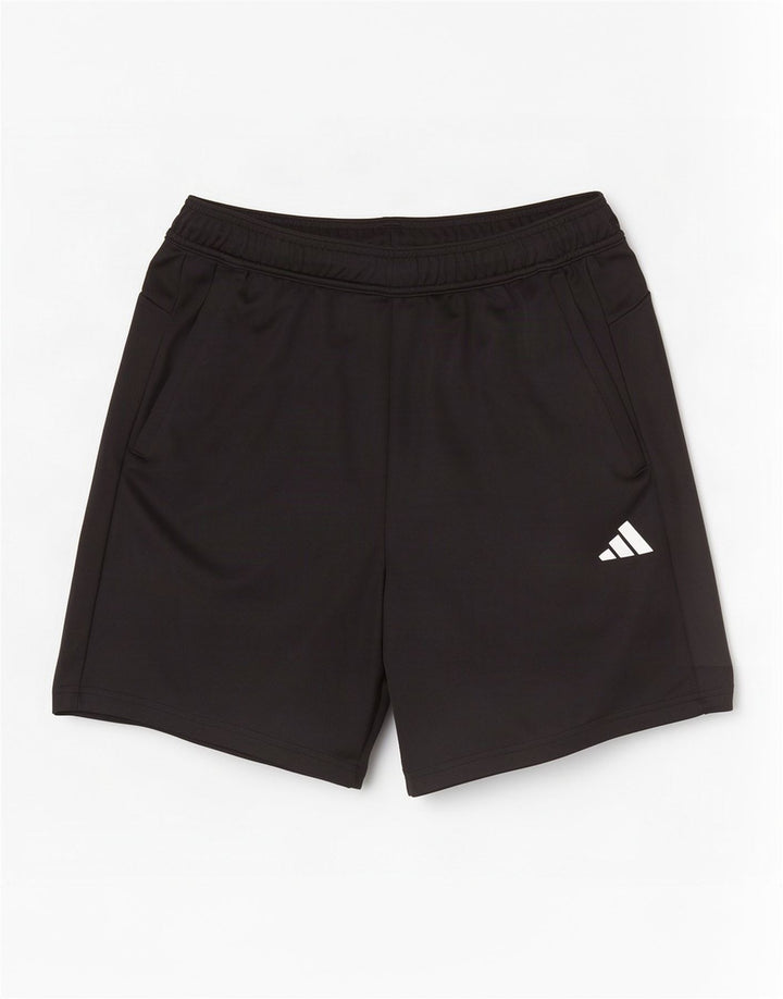 Adidas Mens Aeroready Regular Fit Sport Shorts Large Black Polyester