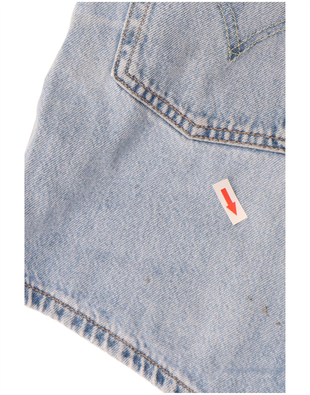 Levi's Womens Denim Shorts W28 Medium Blue Cotton