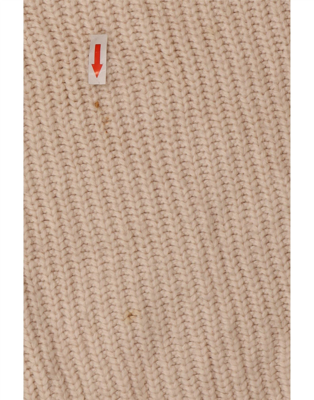 Marks & Spencer Womens Crew Neck Jumper Sweater UK 14 Medium Off White