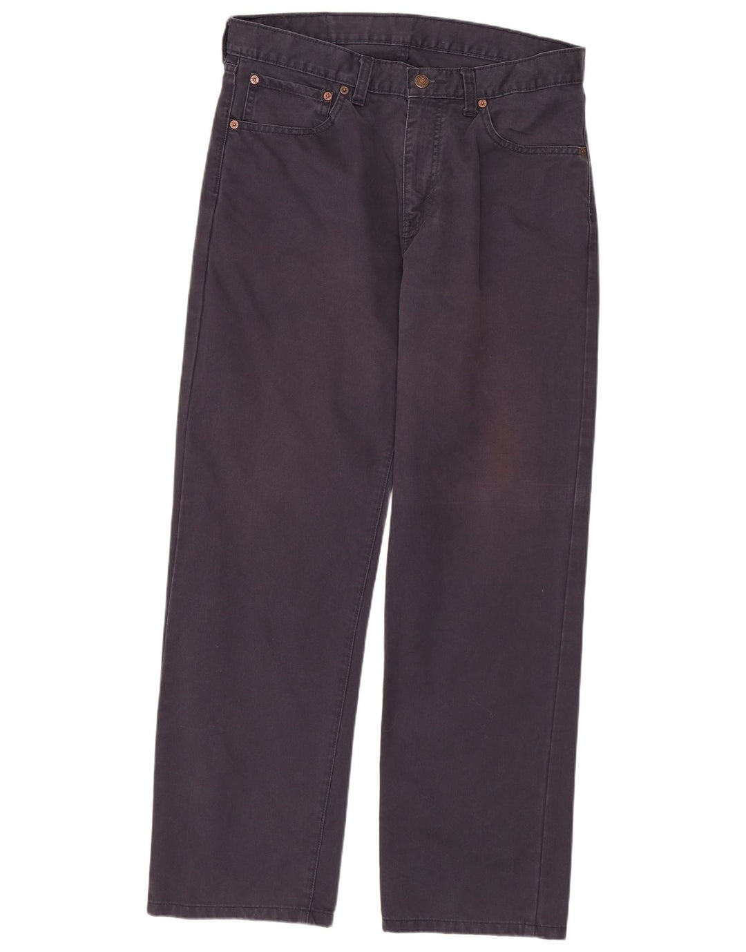 Levi's Mens 751 Straight Jeans W33 L29 Navy Blue Cotton
