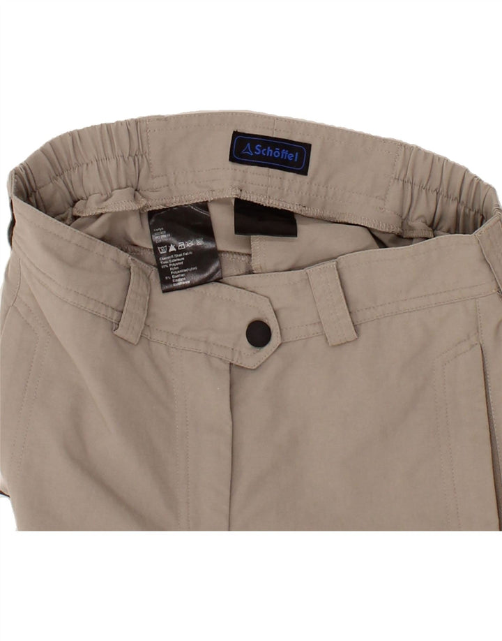 SCHOFFEL Womens Straight Cargo Trousers W30 L30 Grey Polyamide Vintage Schoffel and Second-Hand Schoffel from Messina Hembry 