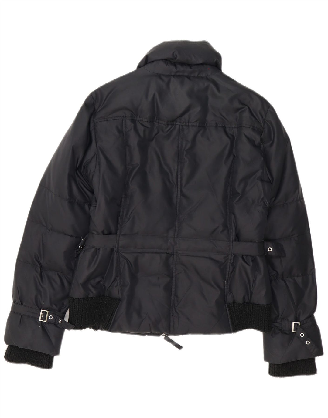 Trussardi Polstret Damejakke IT 42 Medium Sort Polyamid