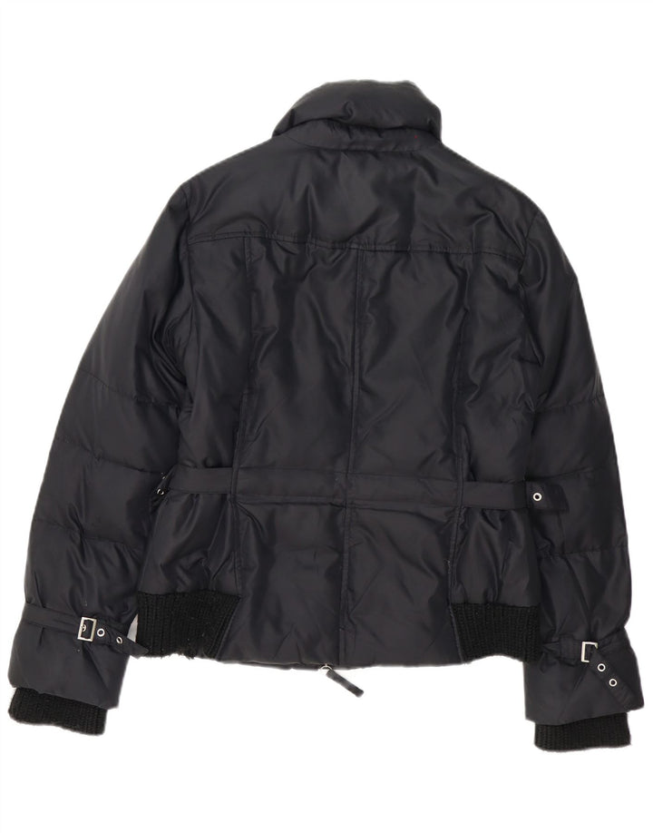 Trussardi Polstret Damejakke IT 42 Medium Sort Polyamid