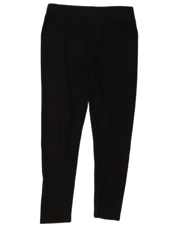 M&Co Womens Leggings UK 14 Medium Black Viscose