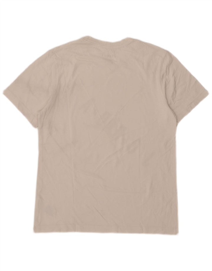 Jordan Mens Standard Fit Graphic T-Shirt Top Medium White Cotton