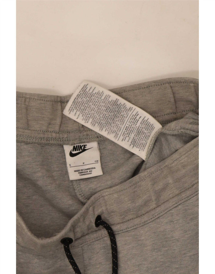 Nike Mens Tracksuit Trousers Joggers Small Grey Cotton