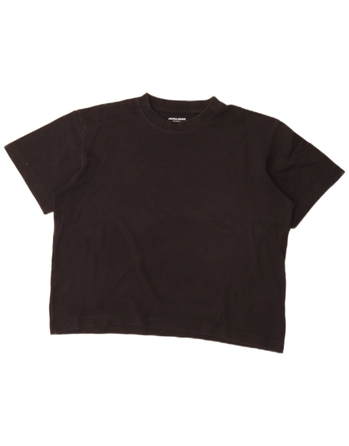Jack & Jones Herre Loose Fit T-Shirt Top Lille Sort