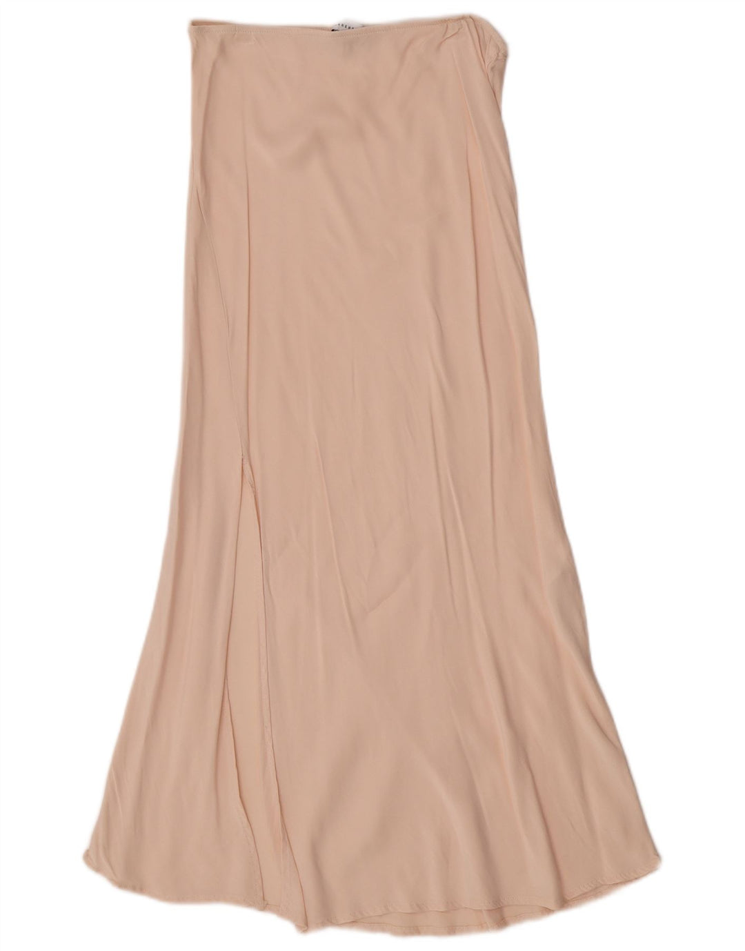 Warehouse Dame Maxi Nederdel UK 12 Medium W28 Beige Viscose