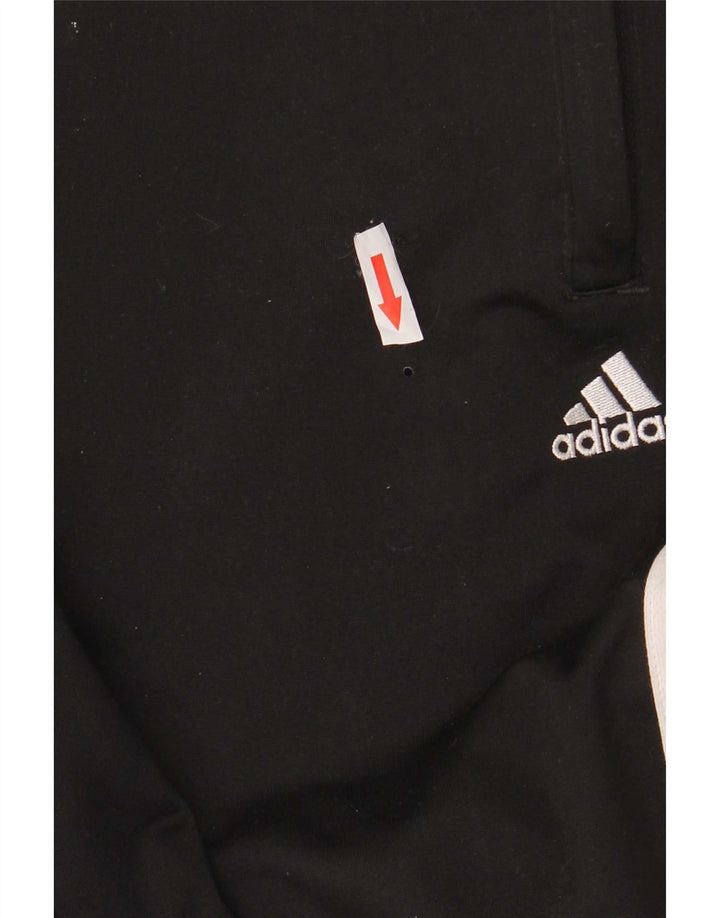 Adidas Mens Tracksuit Trousers UK 40/42 Medium  Black Polyester