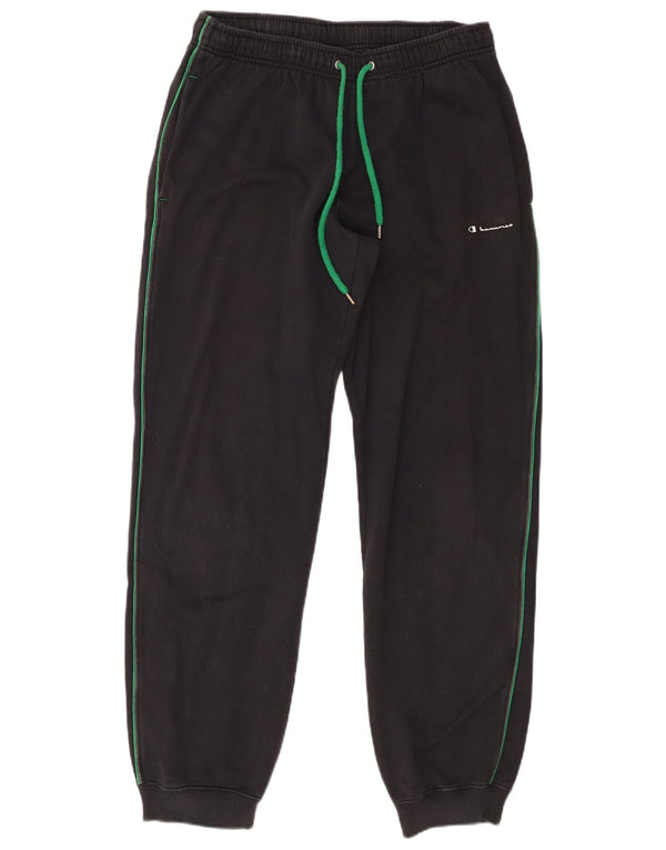 Champion Mens Tracksuit Trousers Joggers Large Navy Blue Cotton