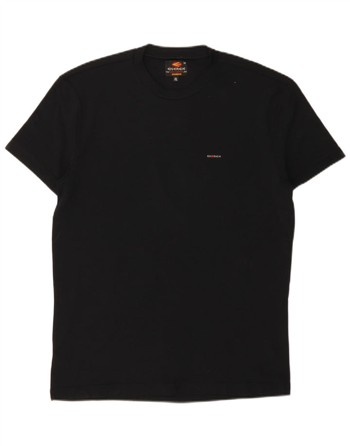 Energie Boys T-Shirt Top 15-16 Years XL Black Polyamide
