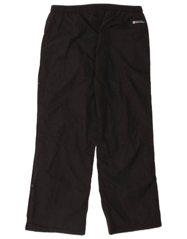 Wasserdichte Damenhose von Mountain Warehouse, UK 14, Größe L, aus schwarzem Nylon