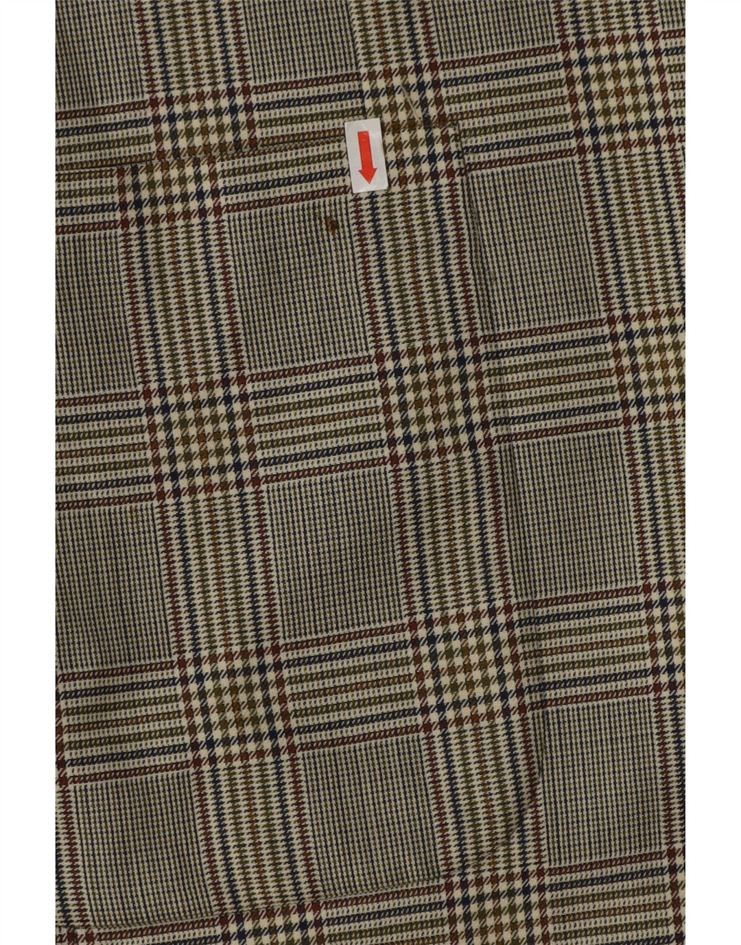 Giacca blazer a 3 bottoni da uomo Brooks Brothers IT 54 2XL lana pied de poule grigia