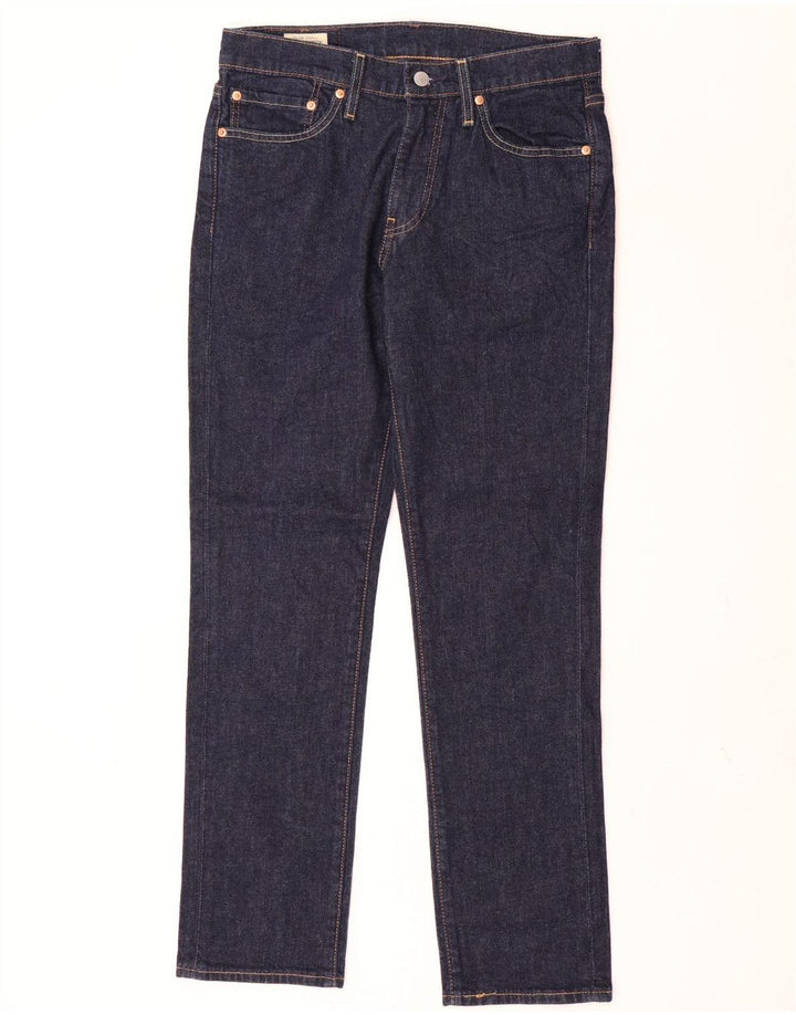 Levi's Mens 511 Slim Jeans W32 L30 Navy Blue Cotton