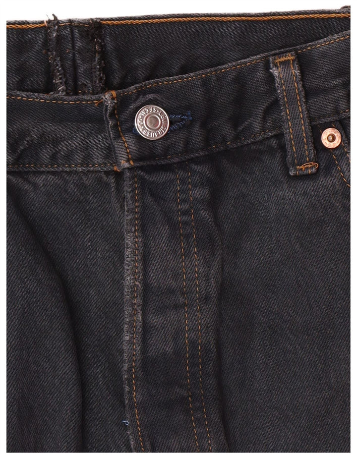 Женская джинсовая юбка LEVI'S W28 Средний Серый