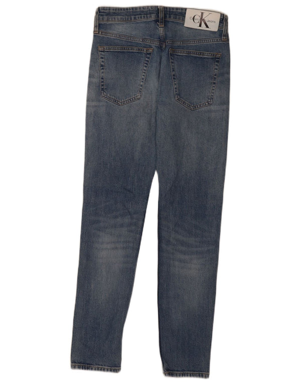 Calvin Klein Mens Skinny Jeans W28 L30 kék