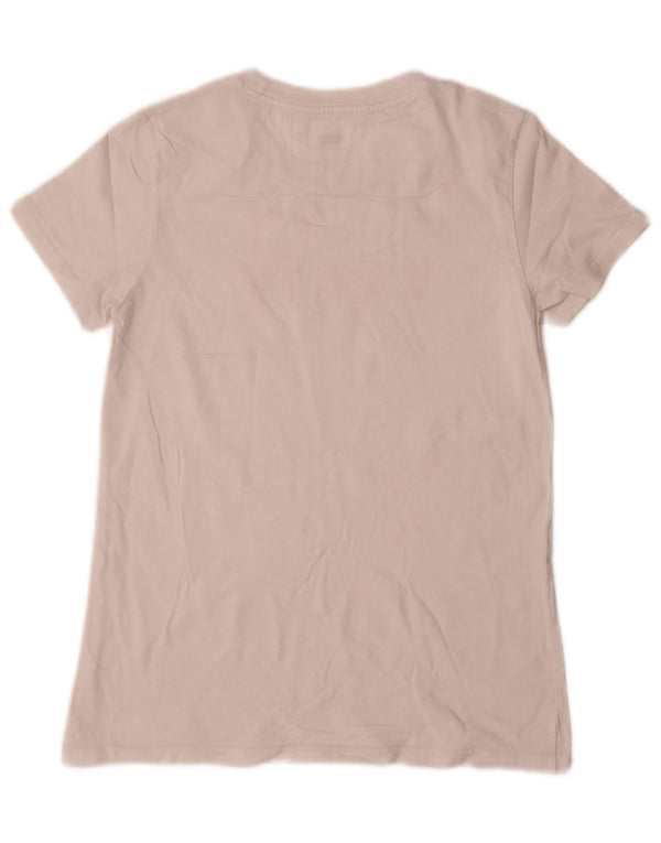 Levi's Damen Grafik-T-Shirt-Oberteil UK 6 XS Weiß