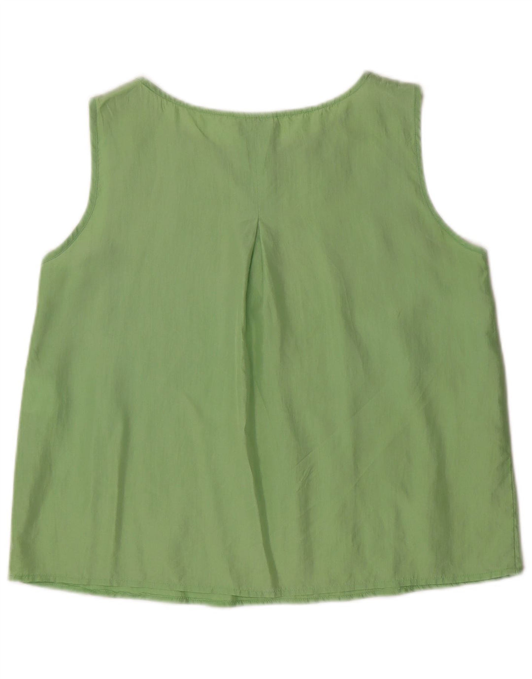 Blusa Smanicata Donna Lazzari Top IT 44 Seta Verde Medio