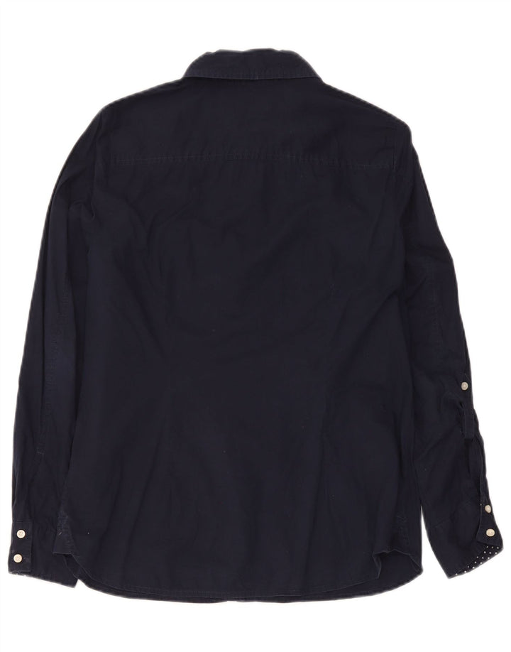 Camicia da donna Tommy Hilfiger UK 14 medio blu navy
